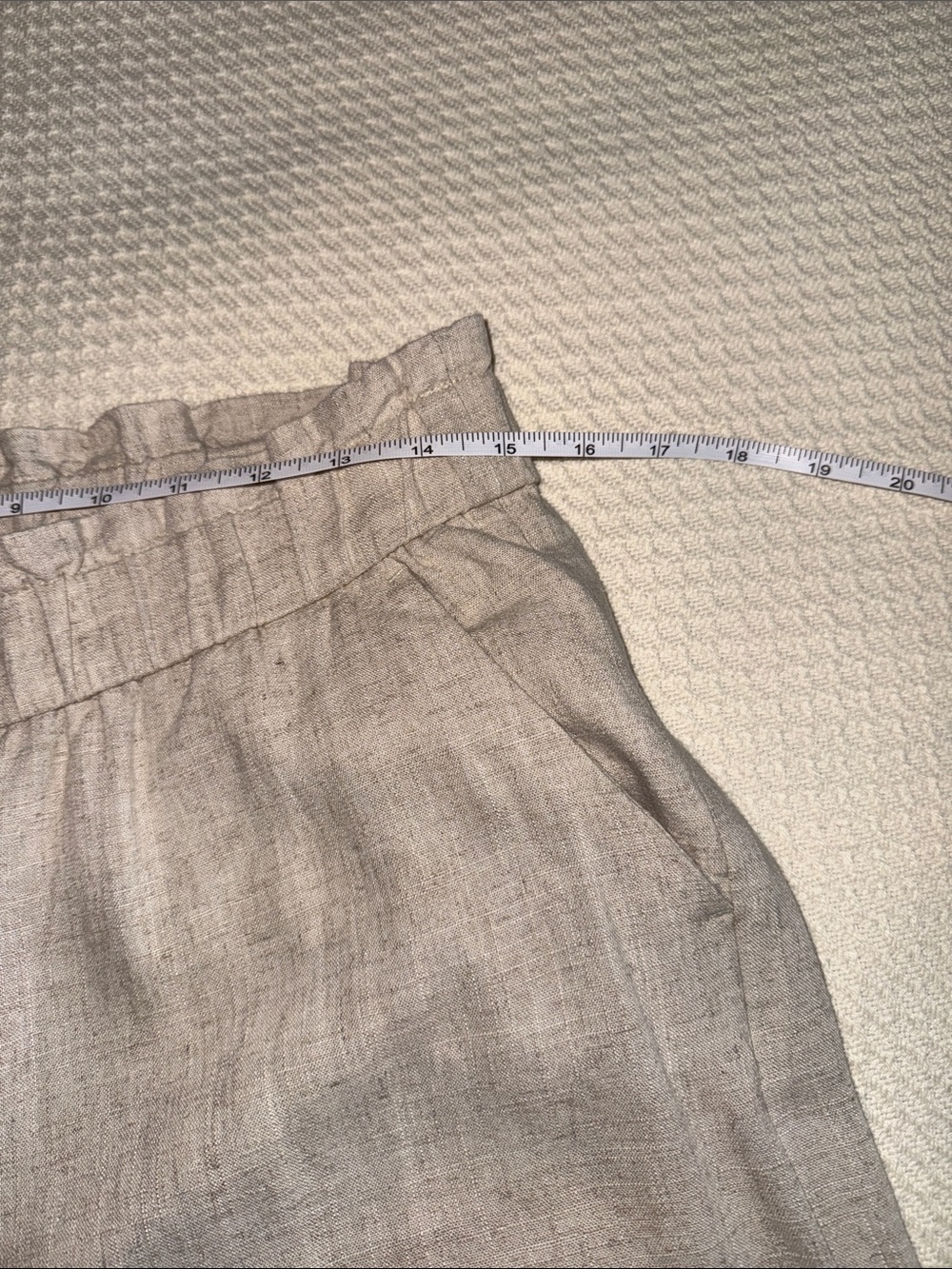 Loft Linen-Blend Wide Leg Pants - Picture 5 of 9